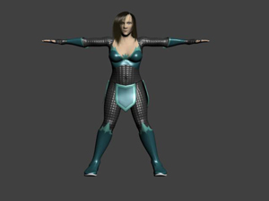 Rime 3D Character Front